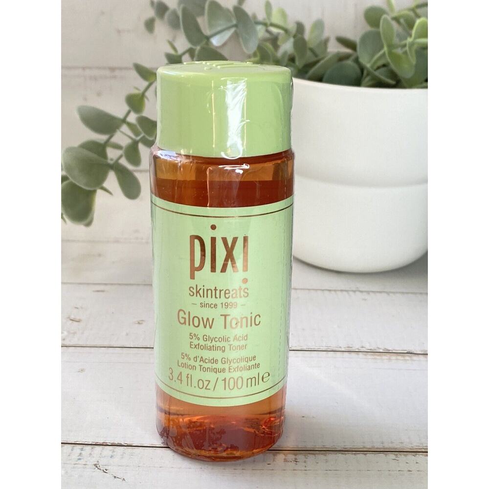 Pixi Beauty Skintreats Glow Tonic Exfoliating Toner All Skin Types 3.4 fl oz